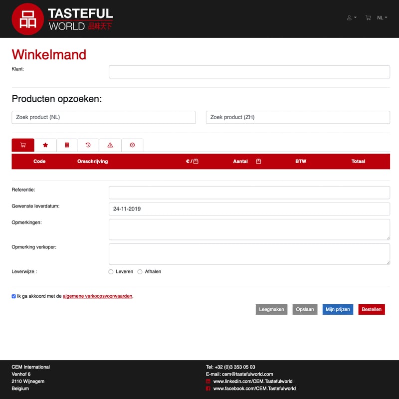 webapplicatie responsive