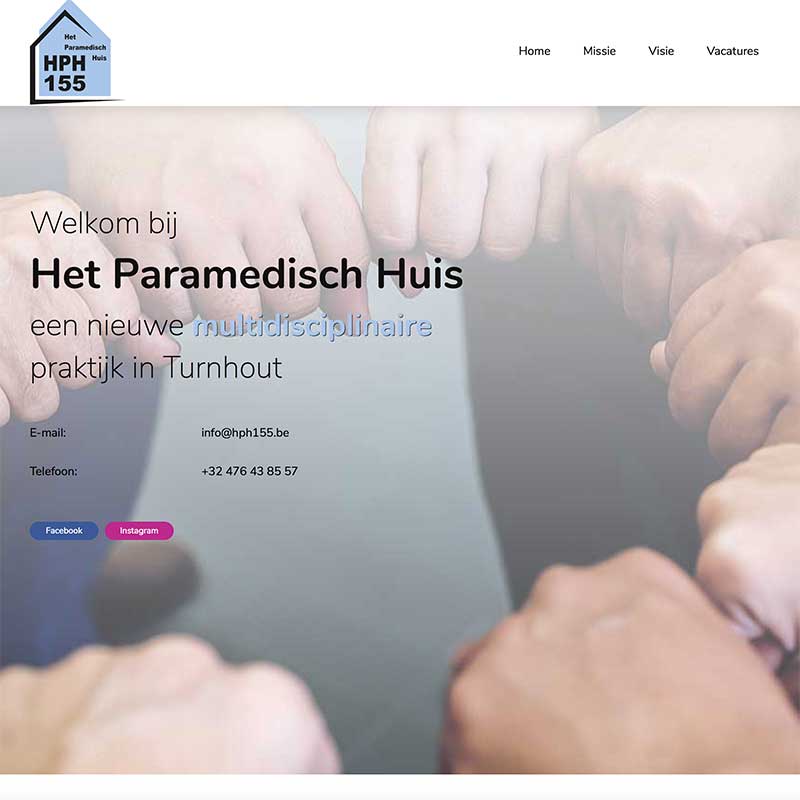 responsive website, achterliggende webapplicatie