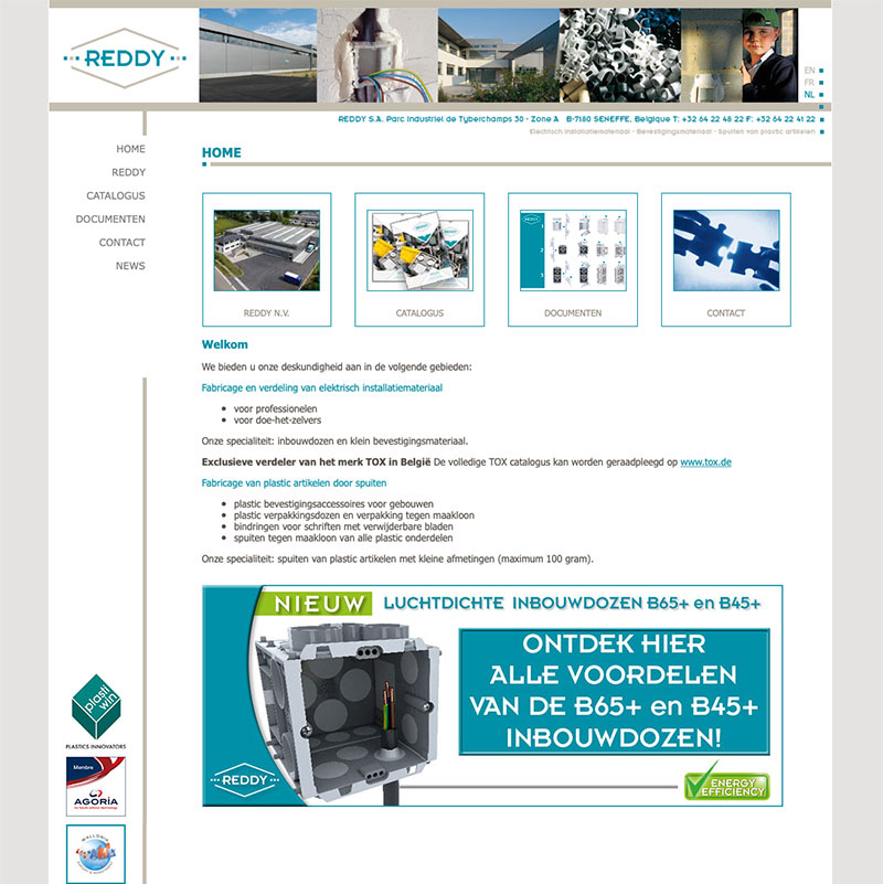 website productcatalogus